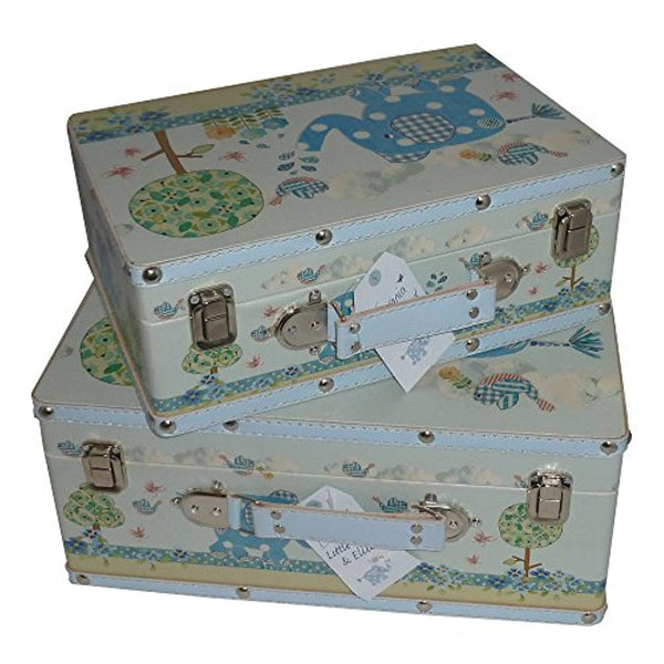 Bird and Ellie Set of 2 Childrens Case in Blue