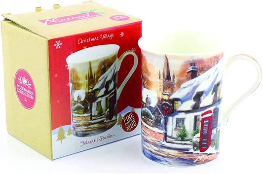Macneil Xmas Village Can Mug