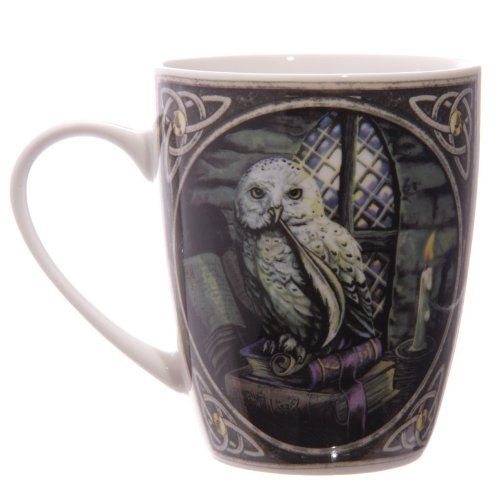 Lisa Parker Owl Design Bone China Mug - hanrattycraftsgifts.co.uk