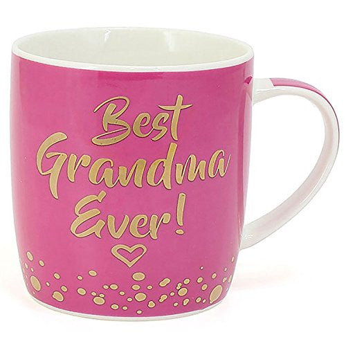 Bubbly Pink Mug Grandma - hanrattycraftsgifts.co.uk