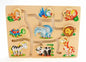 Childrens Kids Wooden Match The Head Animals Game Puzzle Toys Educational Fun - hanrattycraftsgifts.co.uk