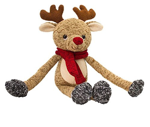Keel Christmas Knitted Dangle Friends 20cm - hanrattycraftsgifts.co.uk