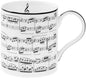 Leonardo Musical Notes Fine Bone China Mug