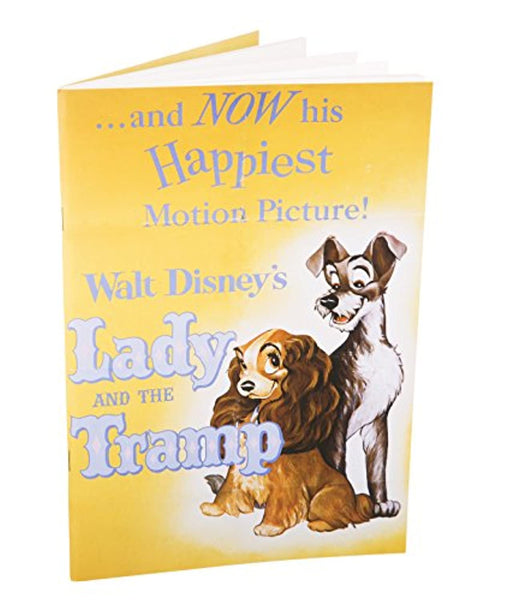 Lady And The Tramp Classic Film Poster Paperback Notebook