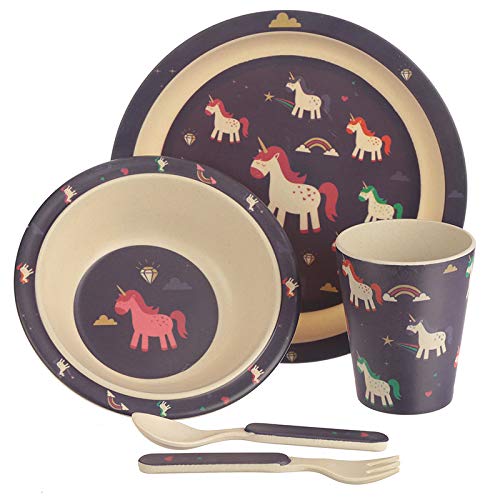 Princess Eco-Friendly Biodegradable Bamboo Plate/Cutlery Set - hanrattycraftsgifts.co.uk