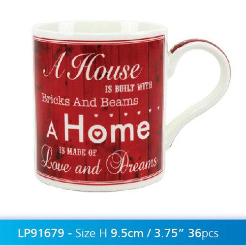 vintage house & home china mug - hanrattycraftsgifts.co.uk