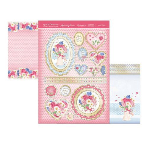 hunkydory adorable scorable luxury topper set special moments special thanks - hanrattycraftsgifts.co.uk