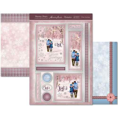 hunkydory adorable scorable luxury card collection snowy days winter greetings - hanrattycraftsgifts.co.uk