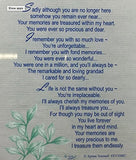 In Loving Memory - Of A Dear Grandad - Grave/Graveside Memorial Card - hanrattycraftsgifts.co.uk