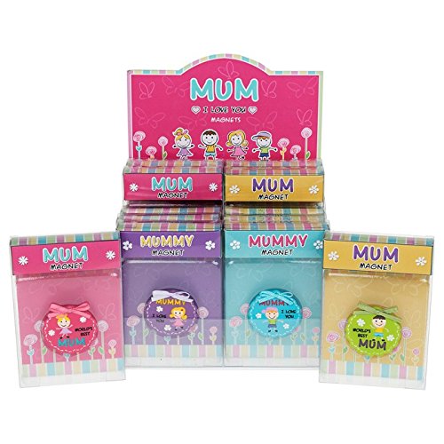 Worlds Best Mum Fridge Magnet - hanrattycraftsgifts.co.uk