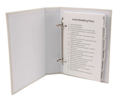 Amore Wedding Planner Organiser gift - hanrattycraftsgifts.co.uk