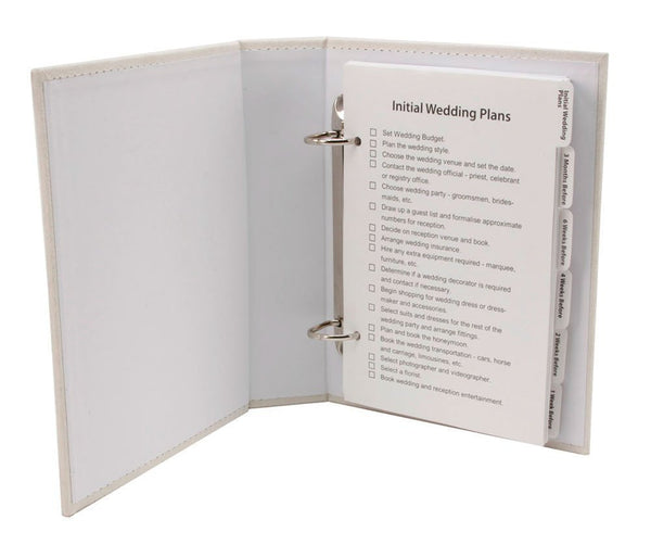 Amore Wedding Planner Organiser gift - hanrattycraftsgifts.co.uk