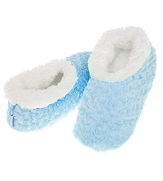 Ladies Super Soft Rose Textured Fur-Like Fabric Snoozies Slippers - hanrattycraftsgifts.co.uk