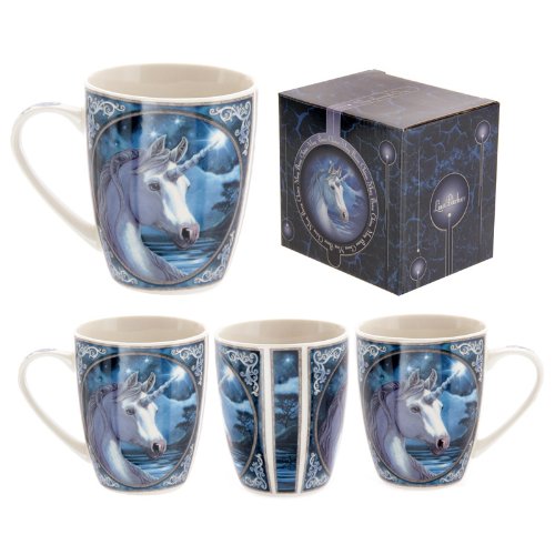 Lisa Parker Licensed Unicorn Bone China Mug Product Model - MULP20 - hanrattycraftsgifts.co.uk