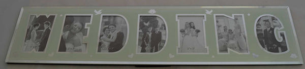 Wedding Word Photo Picture Frame - hanrattycraftsgifts.co.uk
