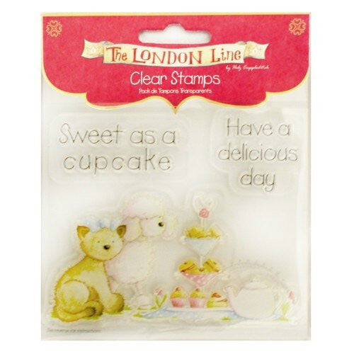 The London Line Stamps - Tea Time - hanrattycraftsgifts.co.uk