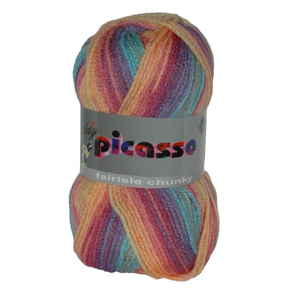 Teddy Picasso 100g   wool  multi  5370