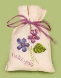 Home Preserving Spice Bag, Violet 8 x 12 CM - 7Stiche / CM - hanrattycraftsgifts.co.uk