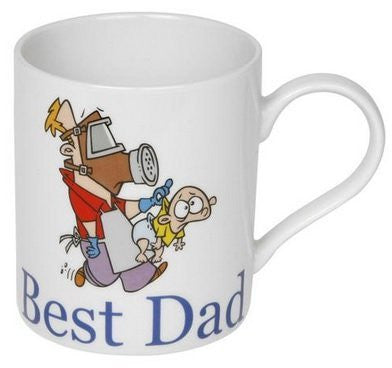 Best Dad with a baby on it - hanrattycraftsgifts.co.uk