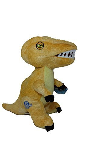 Jurassic World Dinosaur 30cms Plush Soft Toy (Yellow Velociaptor) - hanrattycraftsgifts.co.uk