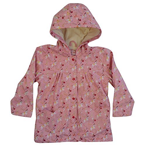 Powell Craft Girls Pony Print Raincoat.pink (1-2 years) - hanrattycraftsgifts.co.uk