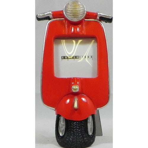 Vespa Scooter Photo Frame Red - hanrattycraftsgifts.co.uk