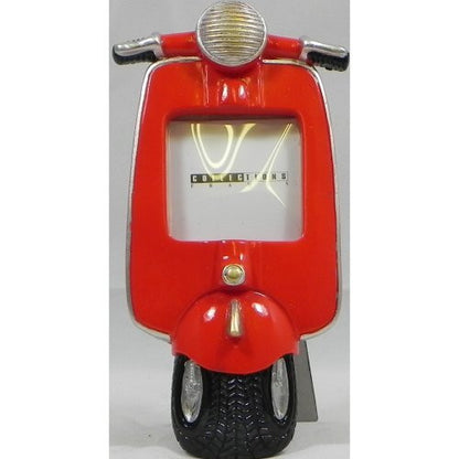 Vespa Scooter Photo Frame Red - hanrattycraftsgifts.co.uk