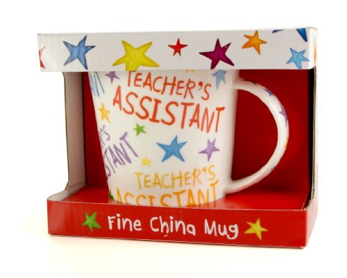 Teacher's Assistant thank you Ceramic Mug Gift Boxed - hanrattycraftsgifts.co.uk