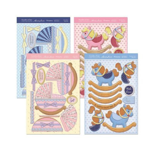 hunkydory bundles of joy rock-a-bye baby gift kit premium card kit - hanrattycraftsgifts.co.uk