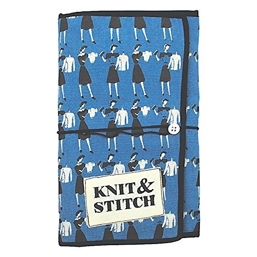 Knit & Stitch Travel Sewing Pouch - hanrattycraftsgifts.co.uk