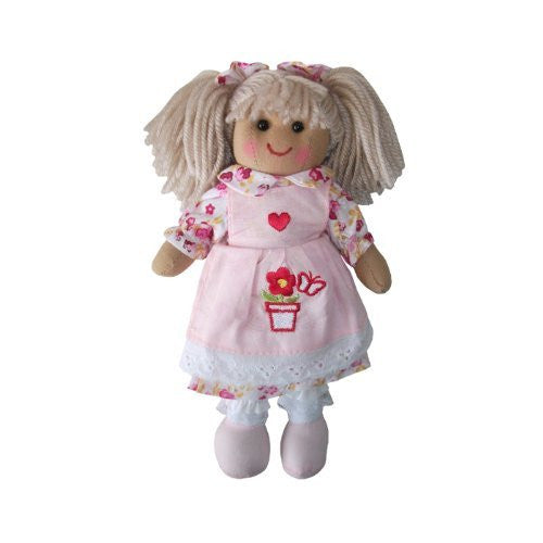 powell craft Flower Pot Rag Doll - Handmade - Medium 19cms - hanrattycraftsgifts.co.uk