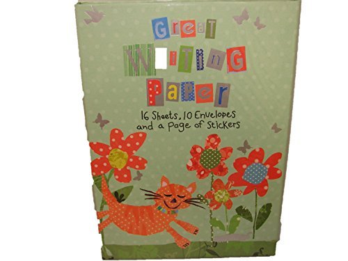 Peel & Sardine Writing Paper Set - Cat Design - hanrattycraftsgifts.co.uk
