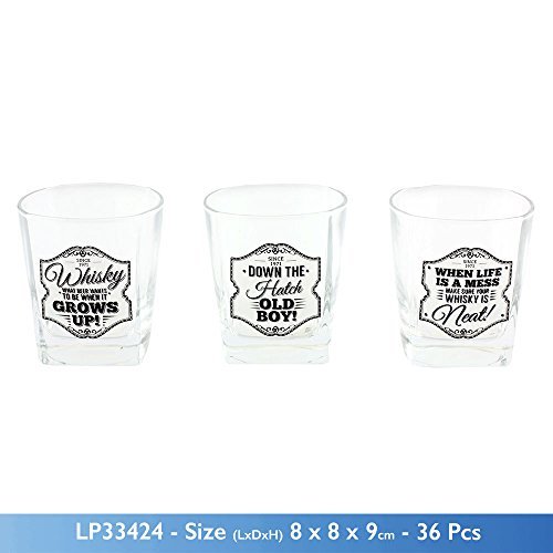 Brand New Gents slogan Whiskey Spirits Glass Tumber 3 designs (Down the Hatch) - hanrattycraftsgifts.co.uk