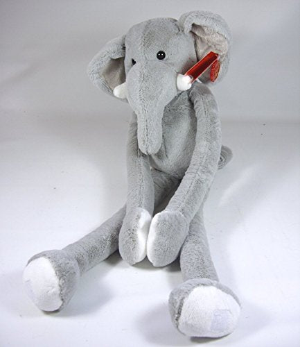 Dangly Wild Elephant 55cm soft toy from Keel Toys - teddy bear cuddly toy - hanrattycraftsgifts.co.uk