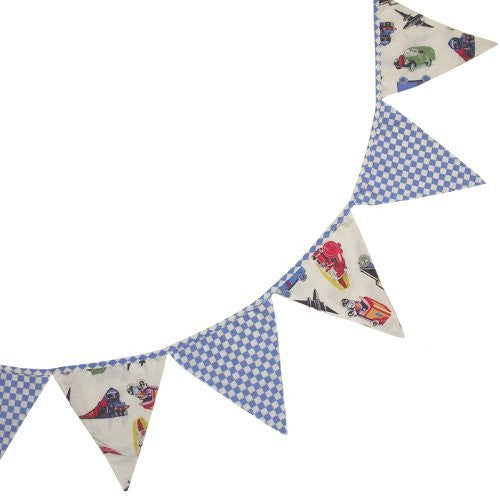 Powell Craft Vintage Transport Bunting-3 Metres - hanrattycraftsgifts.co.uk