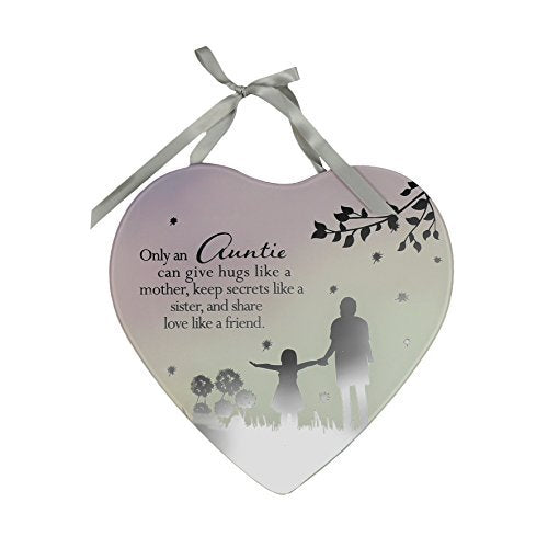 Reflections From The Heart Mirror Plaque - Auntie - hanrattycraftsgifts.co.uk
