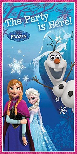 Disney Frozen Door Banner, 5ft x 2.5ft - hanrattycraftsgifts.co.uk