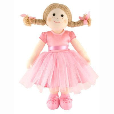 Ballerina Rag Doll - hanrattycraftsgifts.co.uk