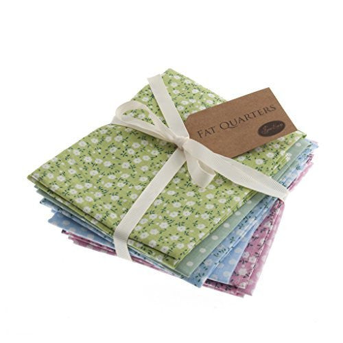 NEW Sew Easy Fat Quarter | Design 1 | Pack Of 6 | 45 x 54cm | ERFQ1 - hanrattycraftsgifts.co.uk
