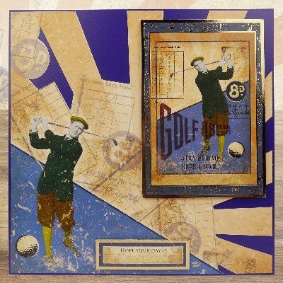 Gentleman'S Journey A4 Topper Set Sporting Moments - hanrattycraftsgifts.co.uk