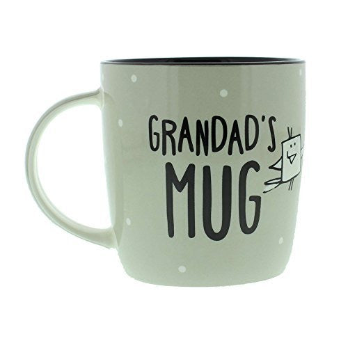 Eggcellent Grandad Gift Ceramic Mug - hanrattycraftsgifts.co.uk