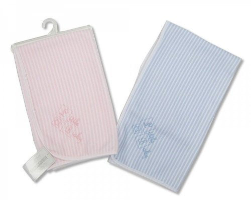 Snuggle Baby Striped Baby Blanket (Pink) - hanrattycraftsgifts.co.uk