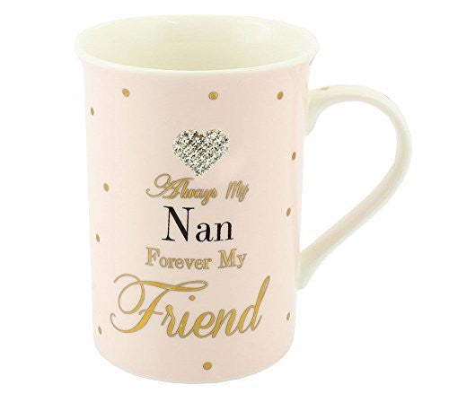 Mug - Mad Dots Always My Nan - hanrattycraftsgifts.co.uk