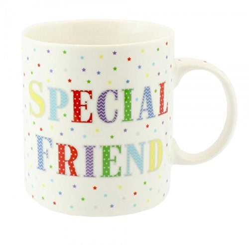 Special Friend - Stars - Mug - Perfect for Birthdays, Christmas - hanrattycraftsgifts.co.uk