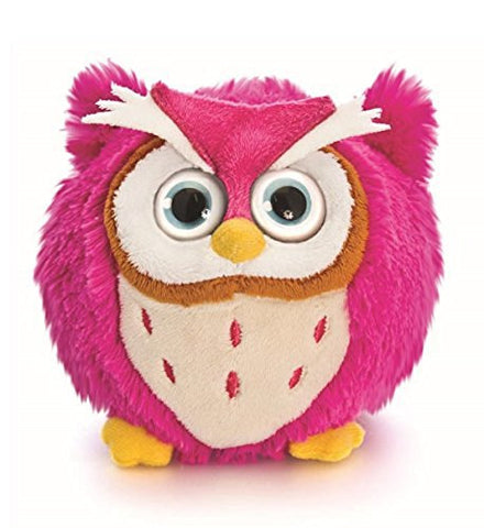 10 cm, motivo: Owl-Peluche, Glaring forma del Big Eyes, include una busta regalo - hanrattycraftsgifts.co.uk