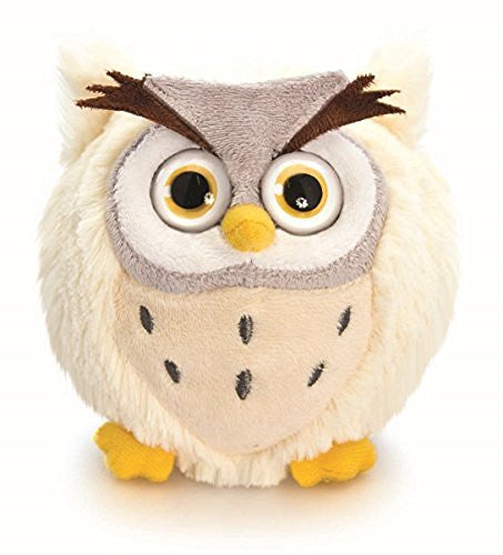 10 cm, motivo: Owl-Peluche, Glaring forma del Big Eyes, include una busta regalo - hanrattycraftsgifts.co.uk