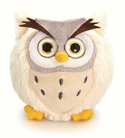 10 cm, motivo: Owl-Peluche, Glaring forma del Big Eyes, include una busta regalo - hanrattycraftsgifts.co.uk