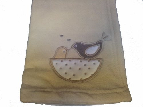 Little Birds Baby Pram Buggy Moses Basket Blanket - hanrattycraftsgifts.co.uk