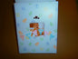 baby photo album white and baby bunting on front - hanrattycraftsgifts.co.uk