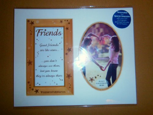 special keepsake 8x10 photo mount friends - hanrattycraftsgifts.co.uk